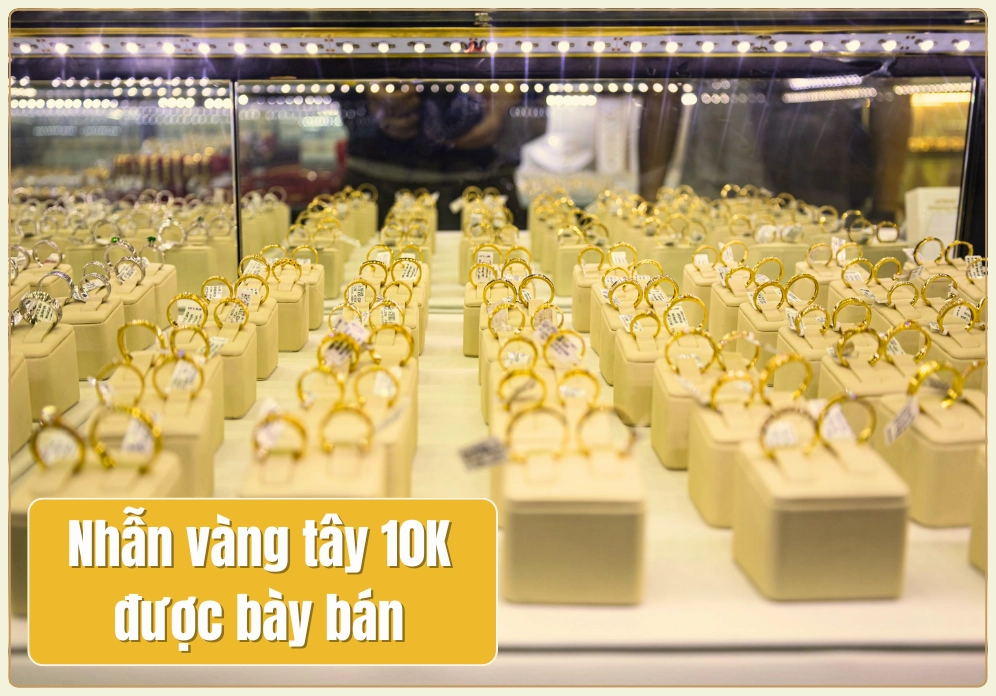 Có nên mua nhẫn vàng tây 10k không?