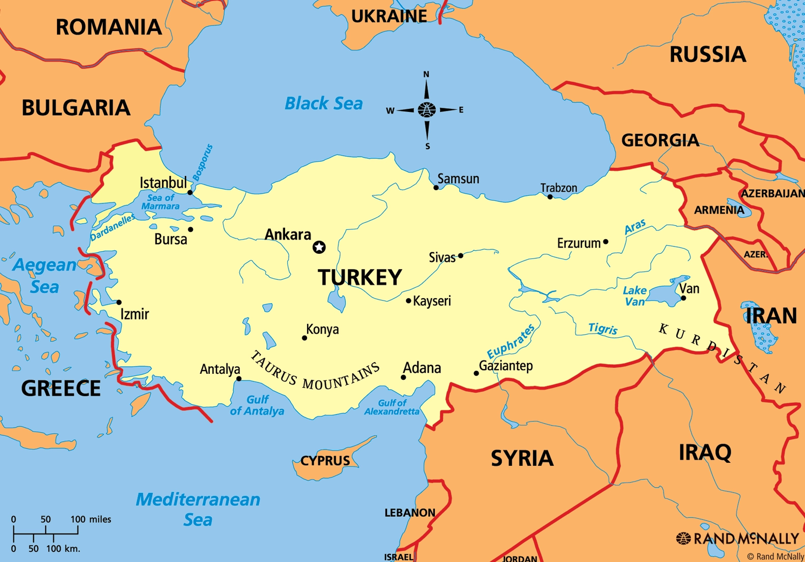Turkey Là Nước Nào? Khám Phá Vùng Đất Xuyên Lục Địa Cờ và biểu tượng Thổ Nhĩ Kỳ