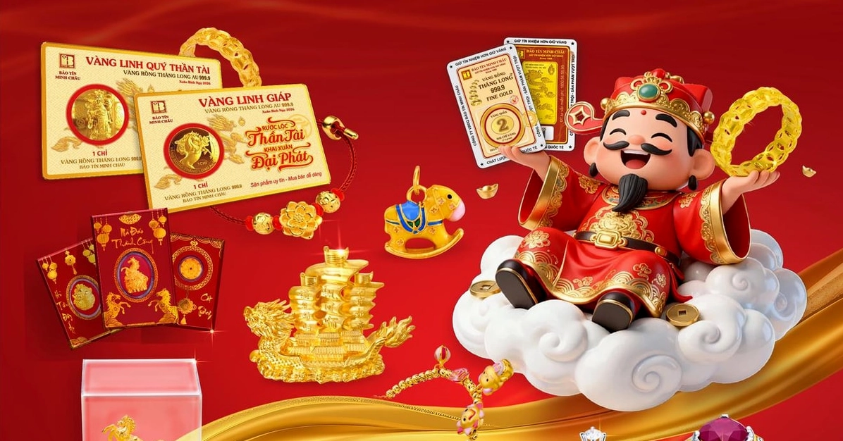 Cửa hàng giao dịch vàng Bảo Tín Minh Châu