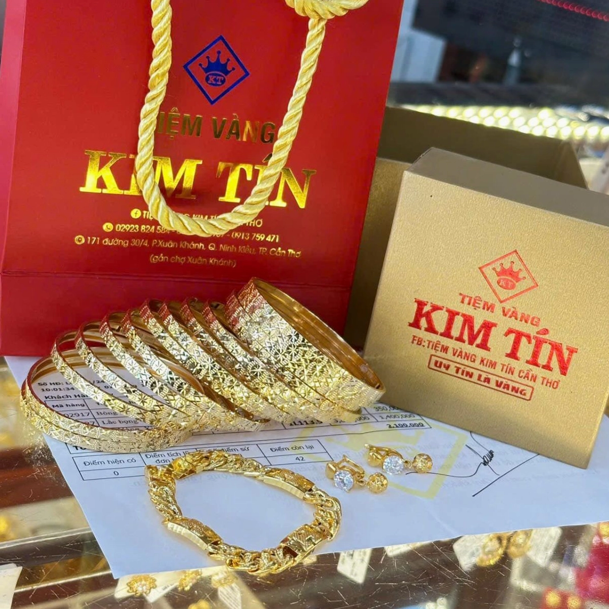 Cửa hàng vàng Kim Tín - điểm đến tin cậy