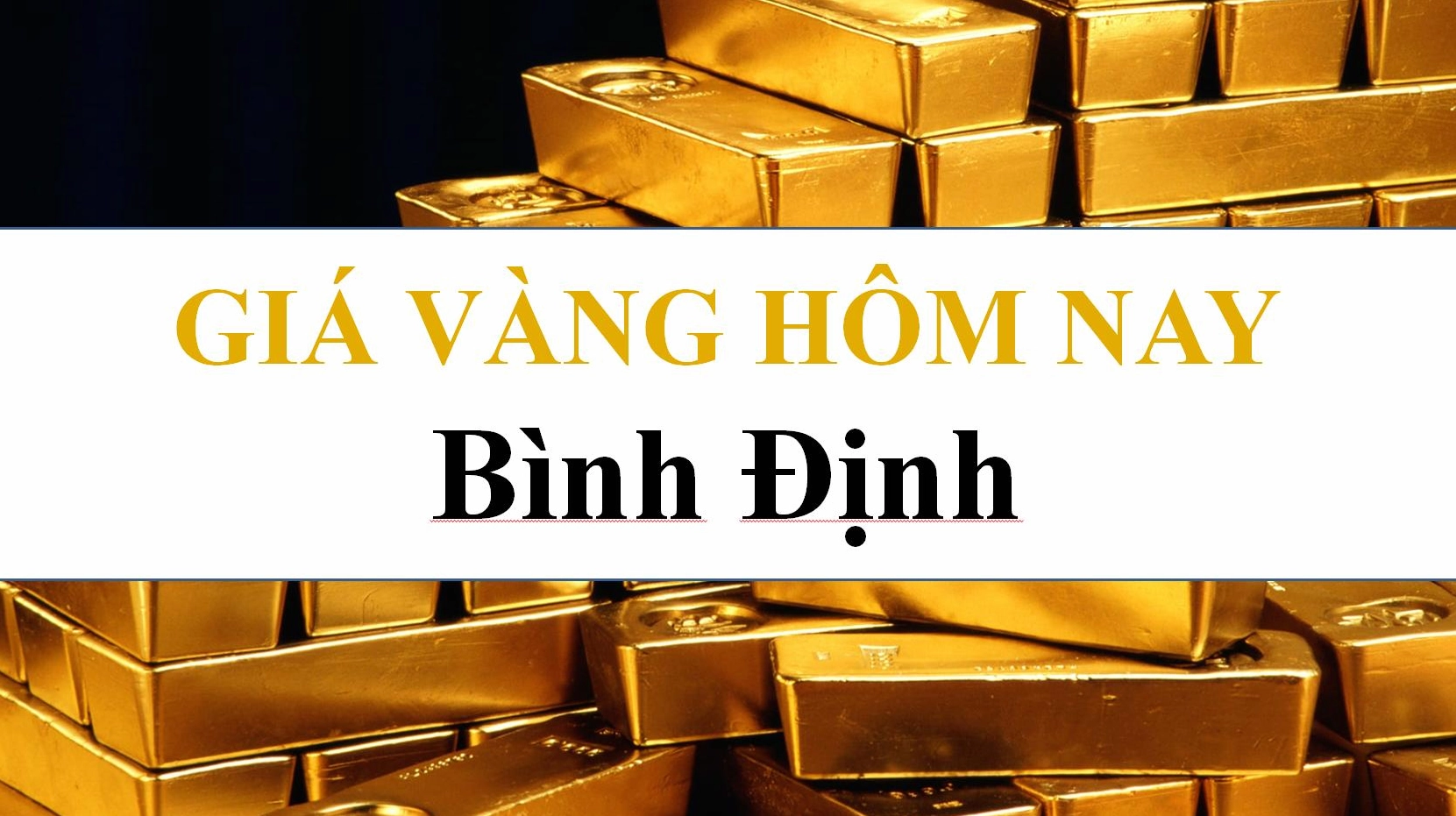 Cửa hàng vàng tại Bình Định