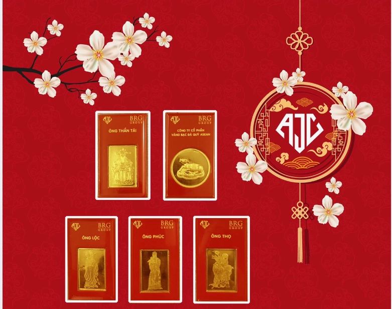 Giá vàng thế giới giảm trong nước tăng
