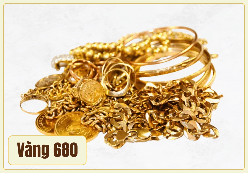 Giải thích về vàng 680