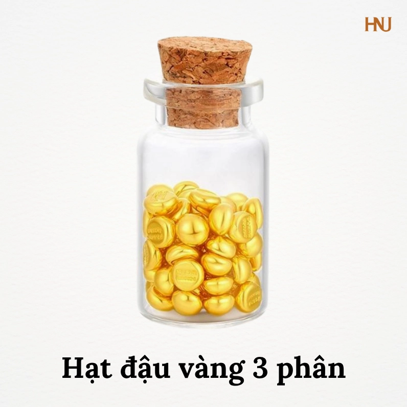 Hạt đậu vàng 9999 tích lũy 1/10 phân