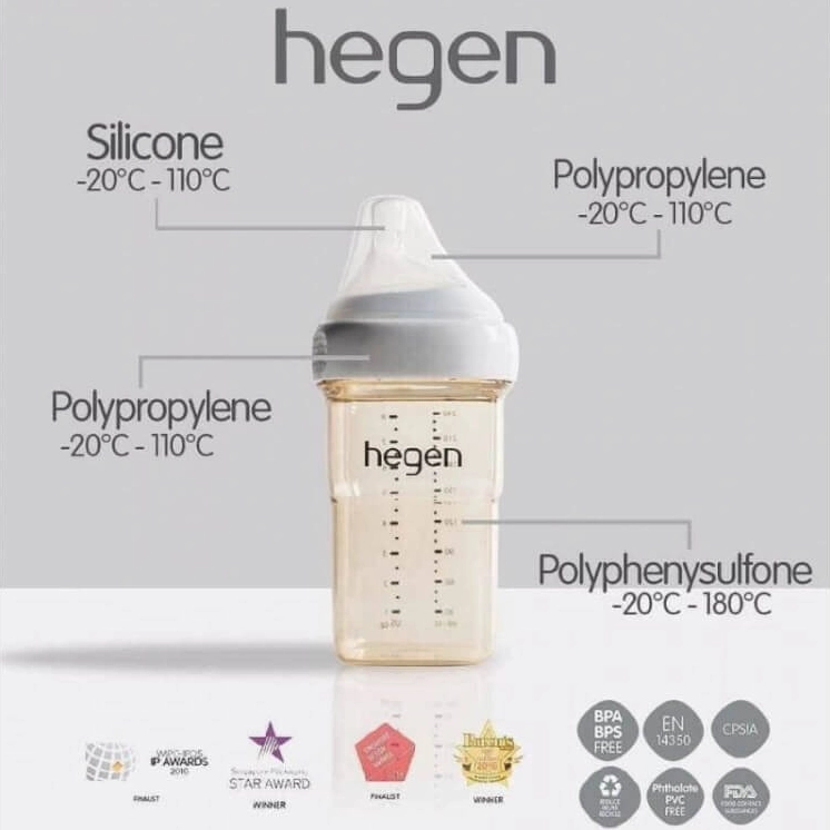 Bình sữa Hegen của nước nào? Đánh giá chi tiết 2026 Hệ thống bình sữa Hegen