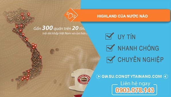 Highlands Coffee của nước nào? Giải mã thương hiệu Việt nổi tiếng Highlands Coffee thương hiệu Việt Nam