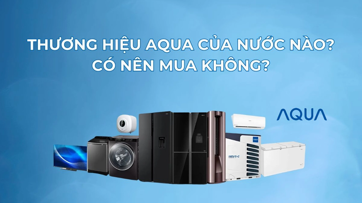 Hình ảnh các sản phẩm Aqua đa dạng