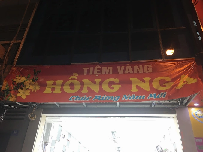 Không gian sang trọng của Tiệm Vàng Hồng Nga