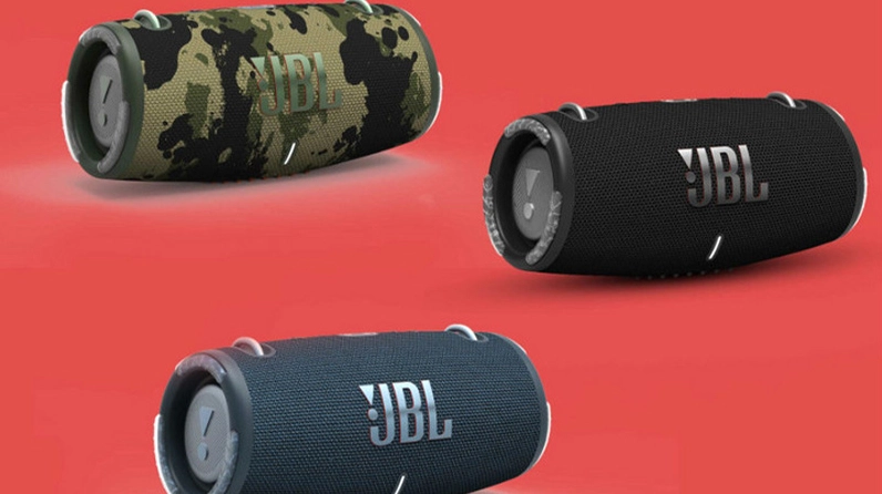 Loa JBL di động với nhiều màu sắc