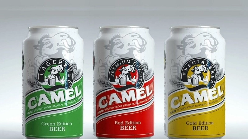 Ly bia Camel mát lạnh