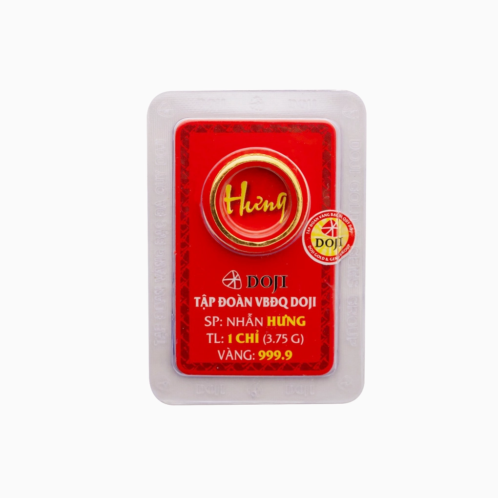 Mẫu vàng nhẫn Hưng Thịnh Vượng đẹp