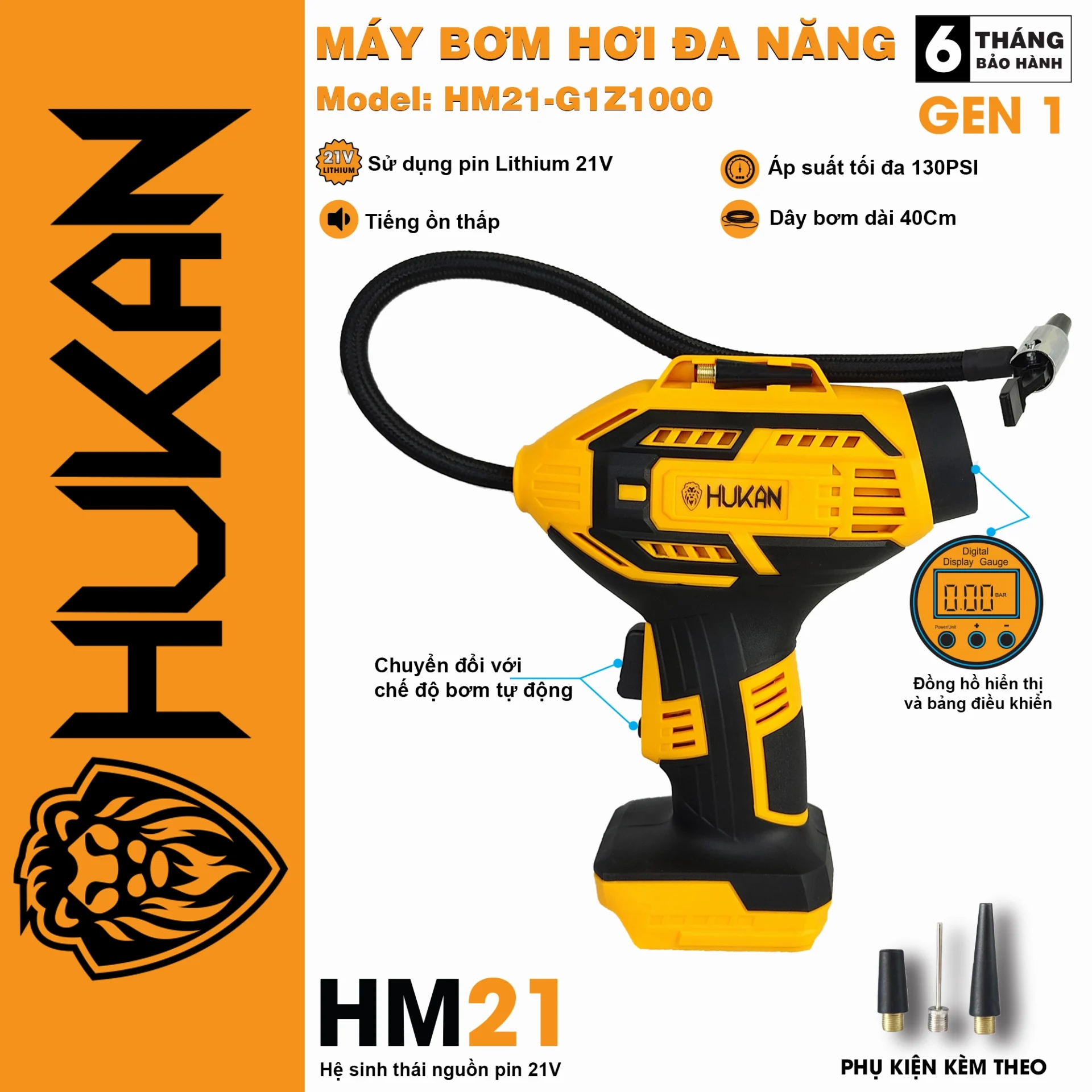 Máy rửa xe Hukan của nước nào? Đánh giá chi tiết 2026 Máy rửa xe Hukan Mini - Nhỏ gọn và tiện lợi