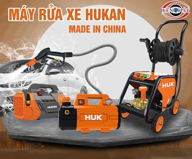 Máy rửa xe Hukan của nước nào? Đánh giá chi tiết 2026 Máy rửa xe Hukan - Tổng quan về nguồn gốc