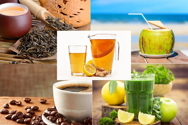 Uống nước gì tốt cho não? Cập nhật 2026 Người phụ nữ uống nước lọc trong cốc
