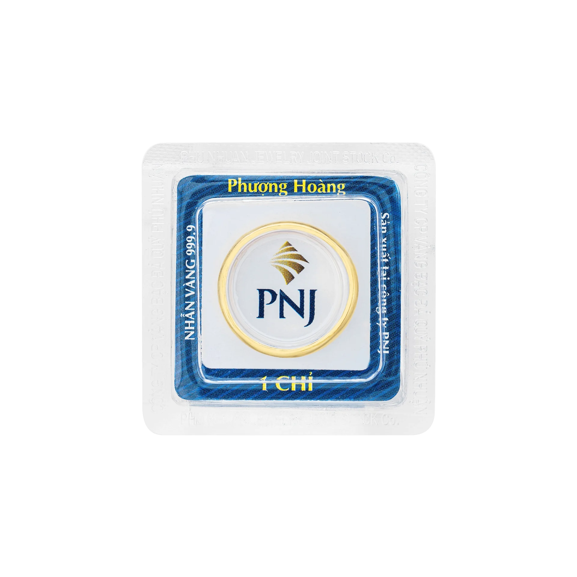 Nhẫn tròn trơn vàng 9999 PNJ