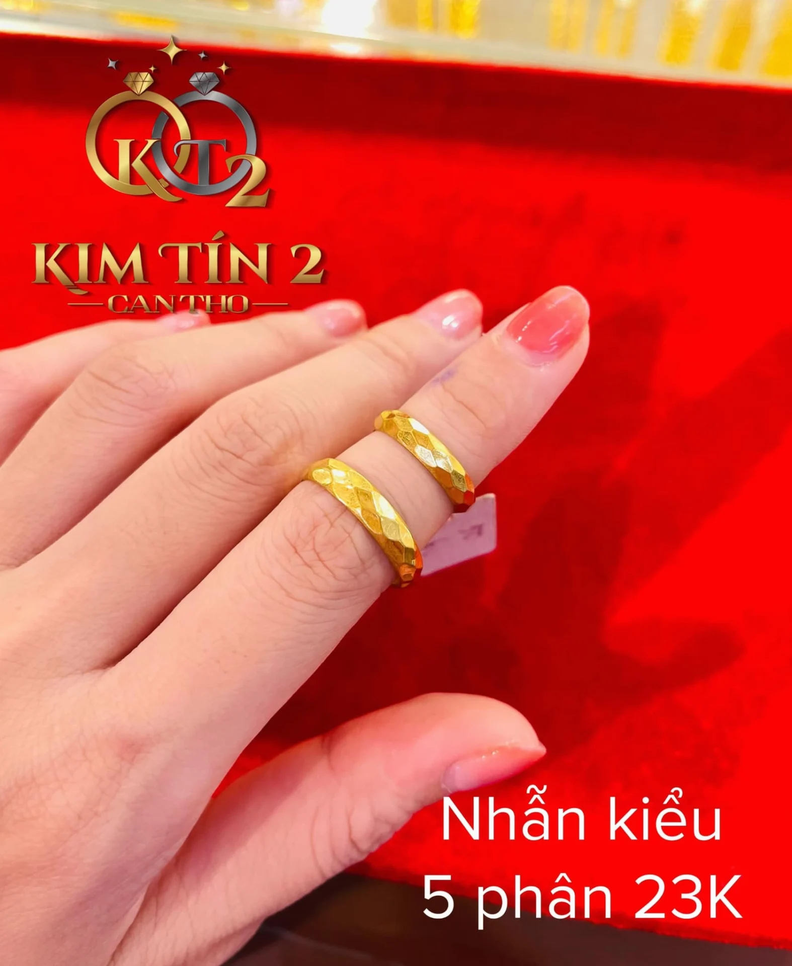 Nhẫn vàng 5 phân