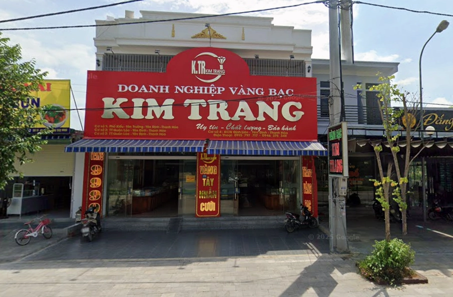 Đồ thị biến động giá vàng 24K Kim Trang