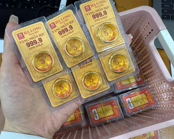 Đồ thị giá vàng SJC theo giờ