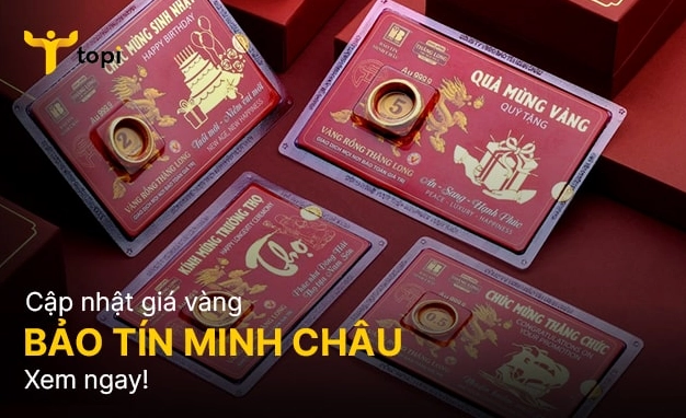Phân tích xu hướng giá vàng Bảo Tín Minh Châu