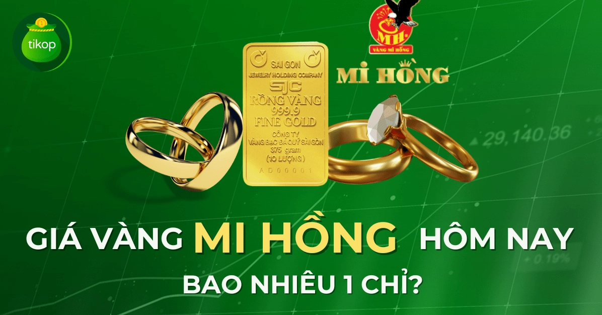 So sánh giá vàng 18K và 24K tại Mi Hồng
