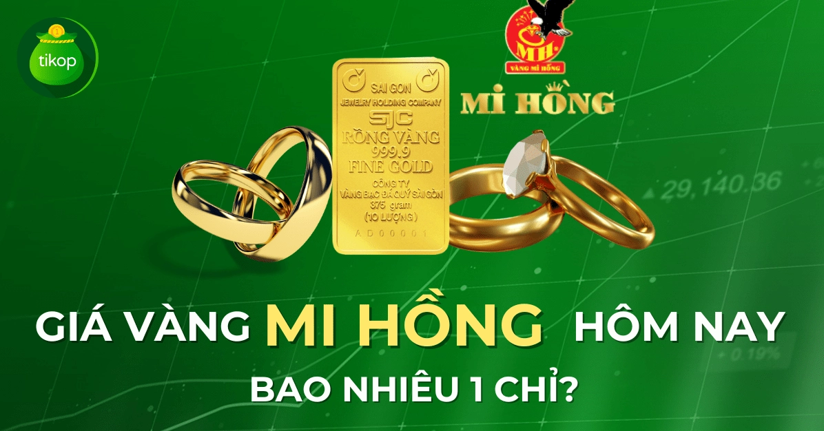 So sánh giá vàng 18k và 24k tại tiệm vàng Mi Hồng