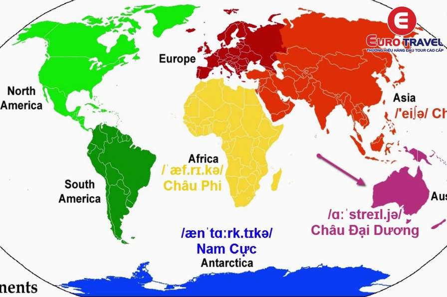 Sự hình thành các châu lục trên thế giới