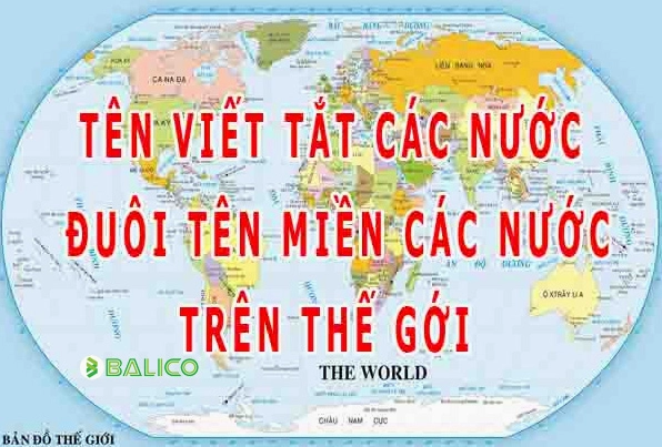 ES là nước nào? Giải mã mã quốc gia bí ẩn Tên viết tắt của các quốc gia
