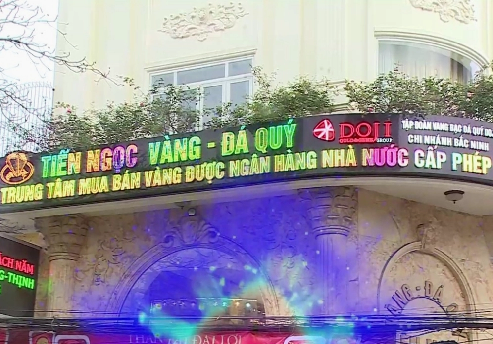 Tiệm vàng Tiến Ngọc tại Từ Sơn