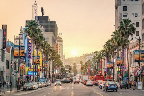 Toàn cảnh Los Angeles nhìn từ trên cao