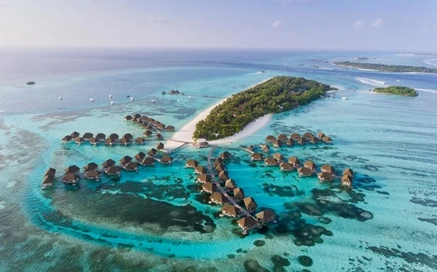 Maldives Thuộc Nước Nào? Khám Phá Thiên Đường Biển Đảo 2026 Toàn cảnh Maldives với những hòn đảo nhỏ xinh đẹp