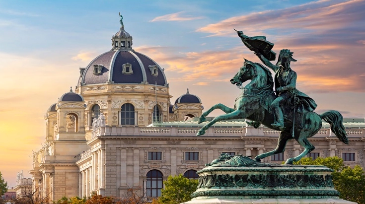 Vienna: Thủ đô nước nào? Khám phá chi tiết về thủ đô nước Áo Toàn cảnh thành phố Vienna, Áo