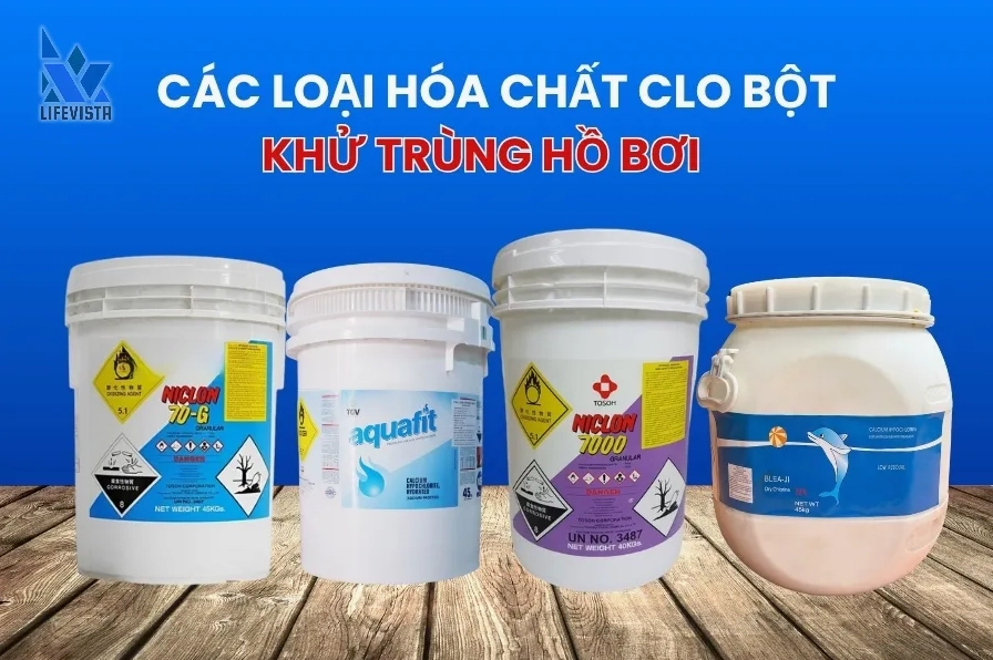Câu đố kiến thức: Chất nào khử trùng nước bể bơi hiệu quả nhất? Tổng hợp các loại hóa chất khử trùng nước hồ bơi