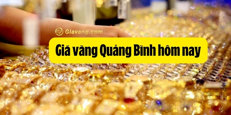 Trang sức vàng 18K tại Quảng Bình
