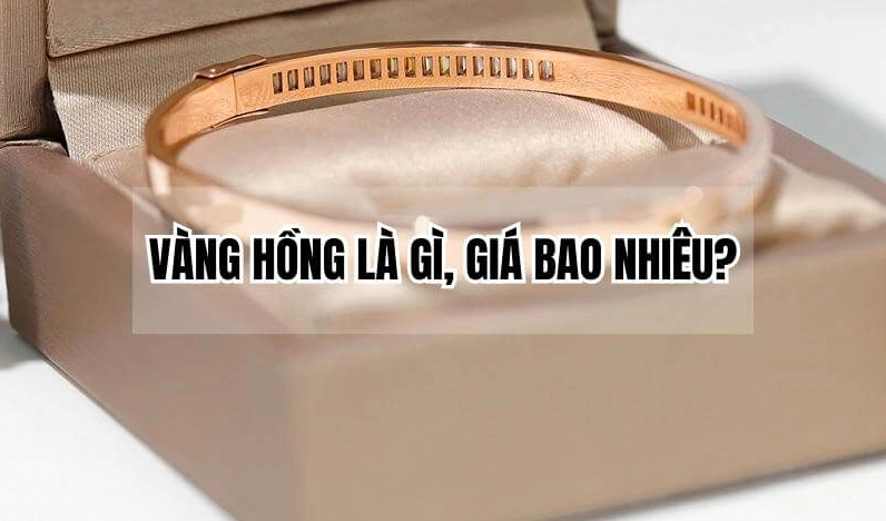 Trang sức vàng hồng