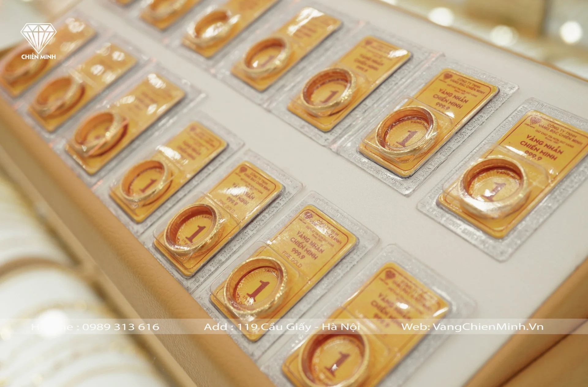 Trang sức vàng tại Vàng Chiến Minh