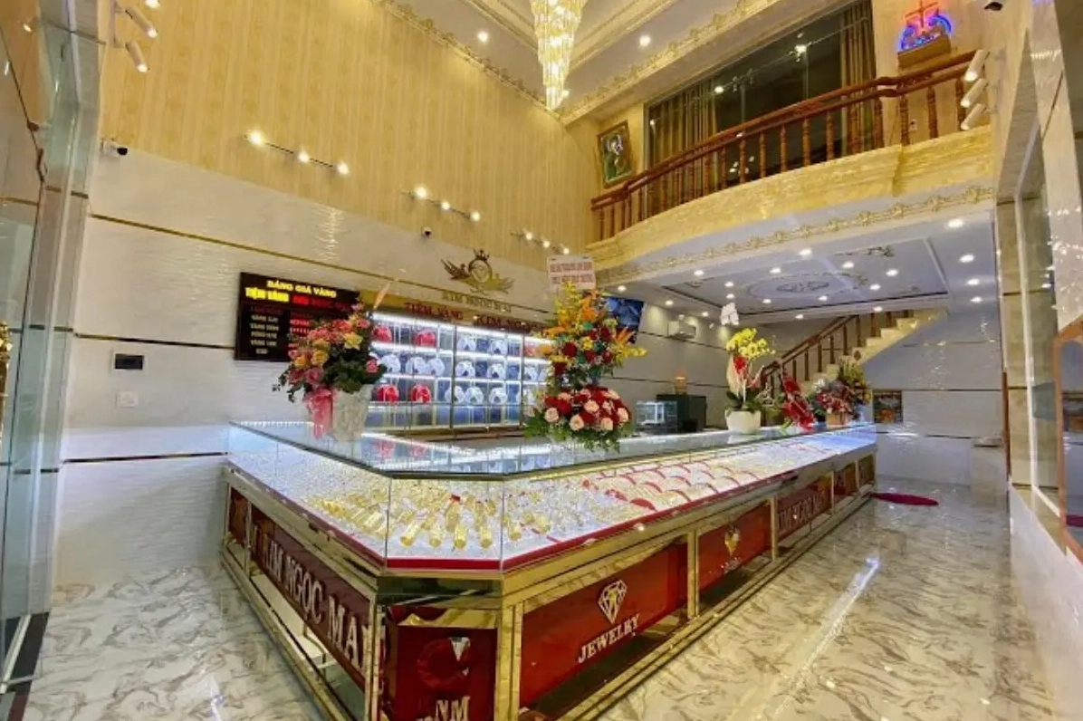 Trang sức vàng tinh xảo tại Tiệm Vàng Ngọc Mai Nha Trang