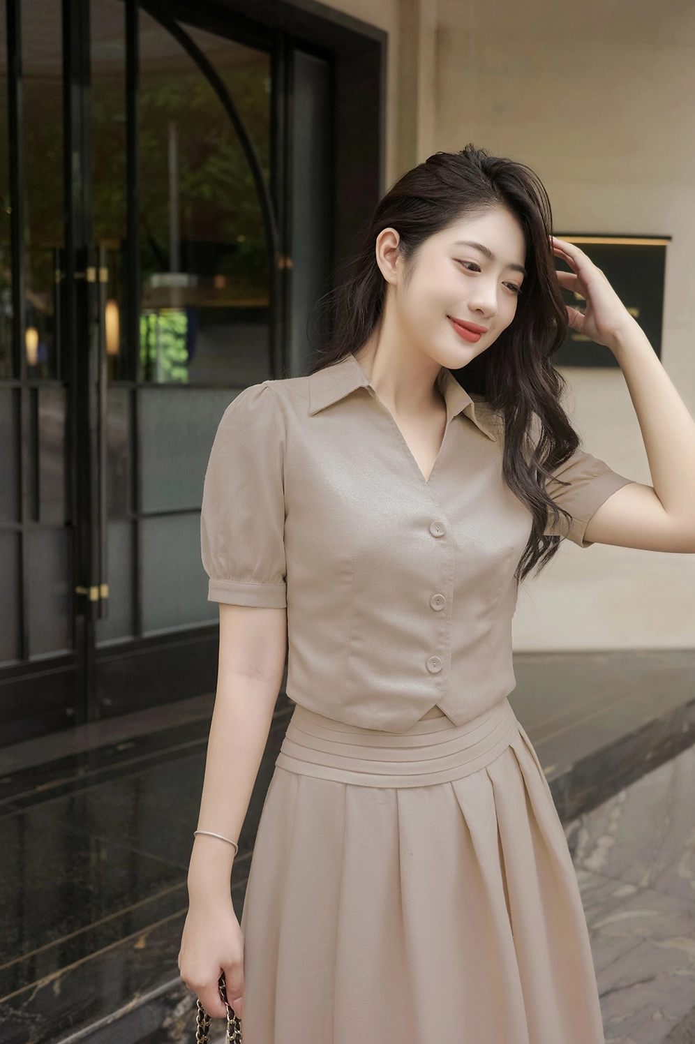 Top Kiểu Áo Đẹp 2026: Xu Hướng Thời Trang Đỉnh Cao Cho Nàng Áo kiểu croptop tay phồng thời trang