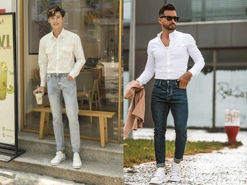 Áo Sơ Mi Quần Jean: Combo Kinh Điển Bất Hủ Cho Phong Cách 2026 Áo sơ mi quần jean là item thời trang linh hoạt