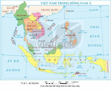 Biển Đông Tiếp Giáp Những Nước Nào? Phân Tích Toàn Diện 2026 Bản đồ Biển Đông và các quốc gia giáp ranh