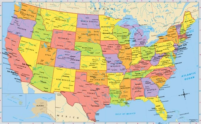 United States là nước nào? Khám phá chi tiết về cường quốc thế giới Bản đồ Hoa Kỳ