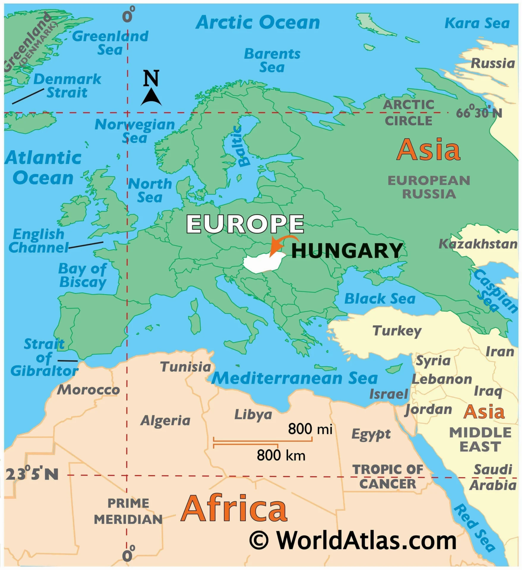 Hungary Thuộc Nước Nào? Giải Mã Vị Trí Địa Lý và Lịch Sử Bản đồ vị trí Hungary tại Châu Âu