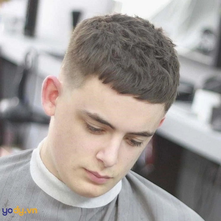Biến thể tóc mohican không vuốt