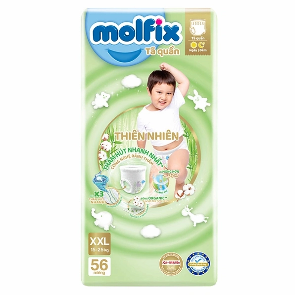Bỉm Molfix tã quần size XXL