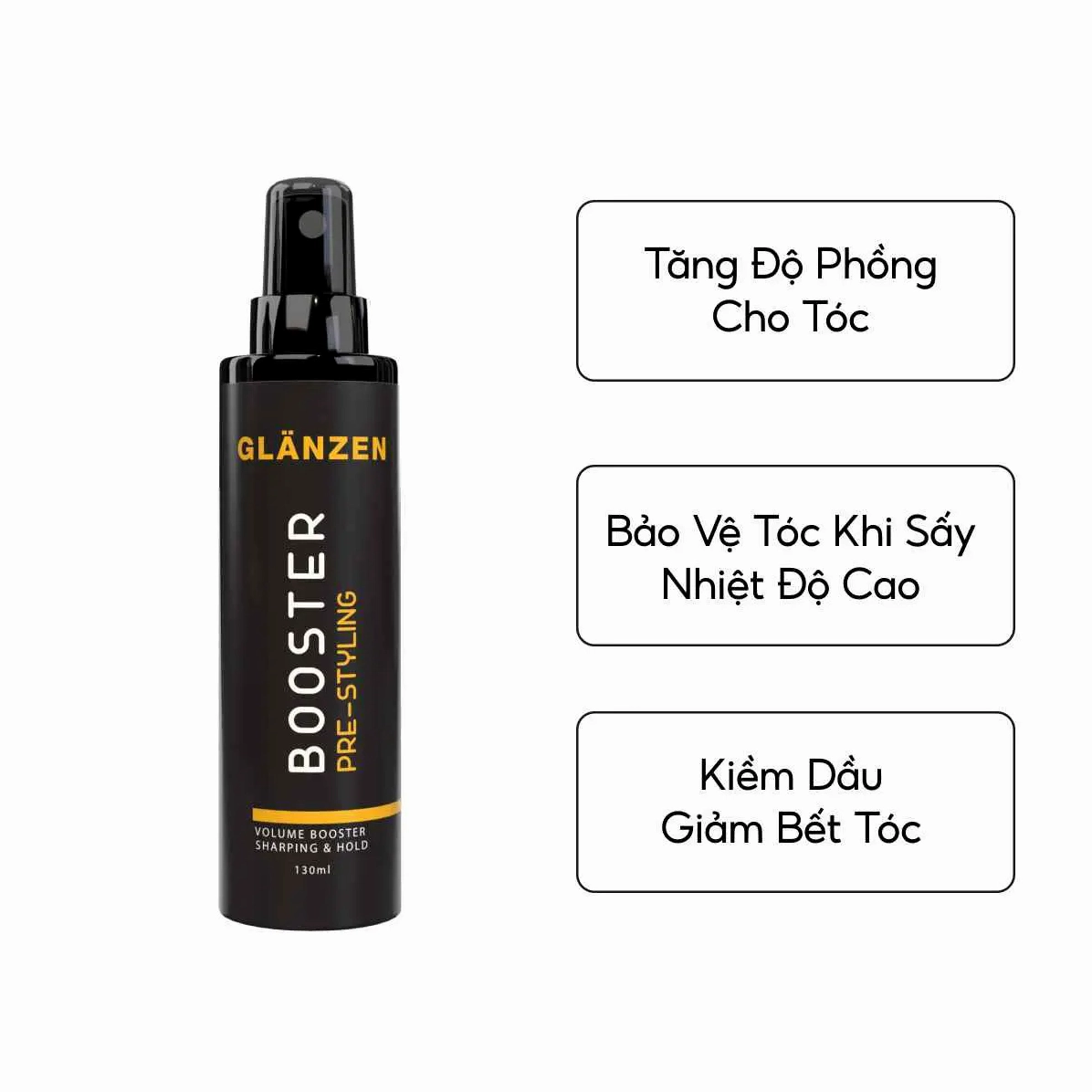 Các loại xịt phồng tóc khác nhau trên kệ