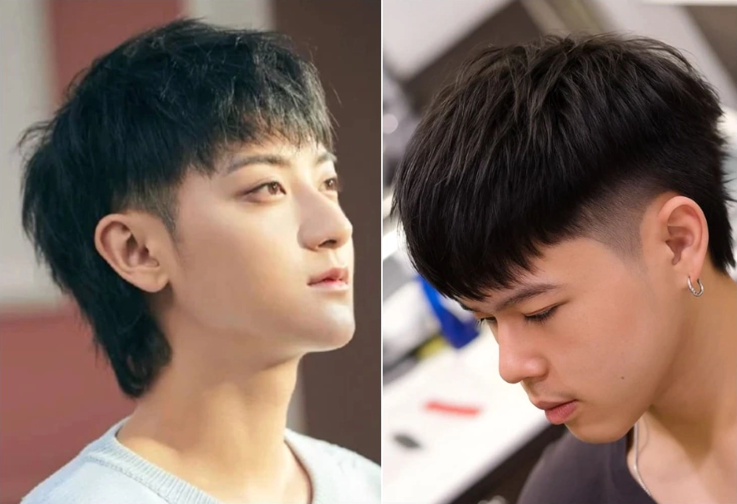 Tóc Mullet Nam Đẹp: Xu Hướng 2026 & Cách Chọn Kiểu Phù Hợp Cận cảnh mái tóc mullet nam đẹp với các đường cắt sắc nét