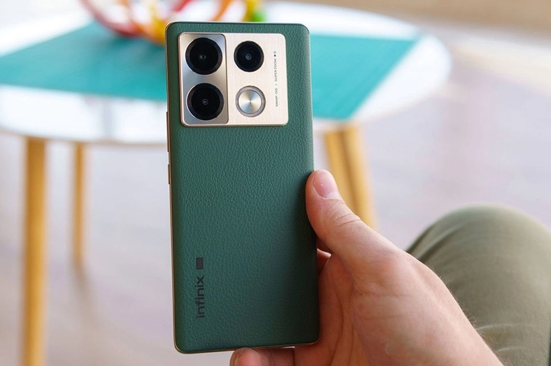 Cận cảnh thiết kế hiện đại của điện thoại Infinix