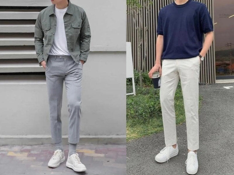 Outfit Đi Đám Cưới Nam 2026: Chuẩn Lịch Lãm & Phong Cách Chàng trai diện trang phục smart casual đi đám cưới