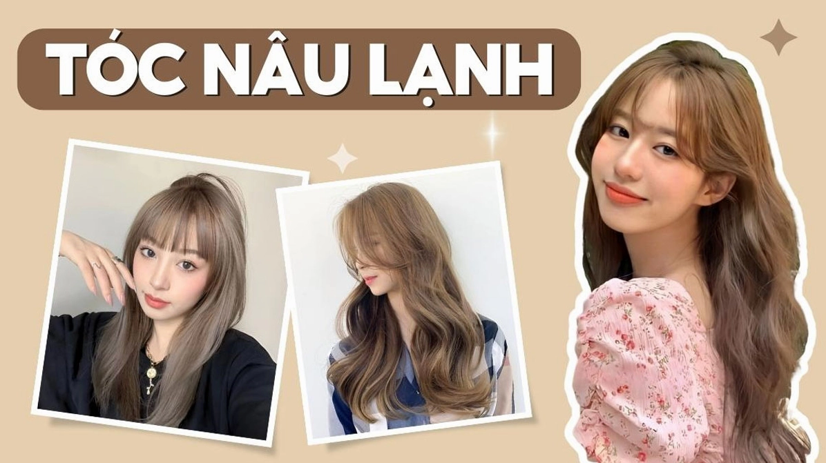 Màu Nhuộm Nâu 2026: Xu Hướng & Bí Quyết Chọn Hoàn Hảo Cô gái với mái tóc màu nâu lạnh