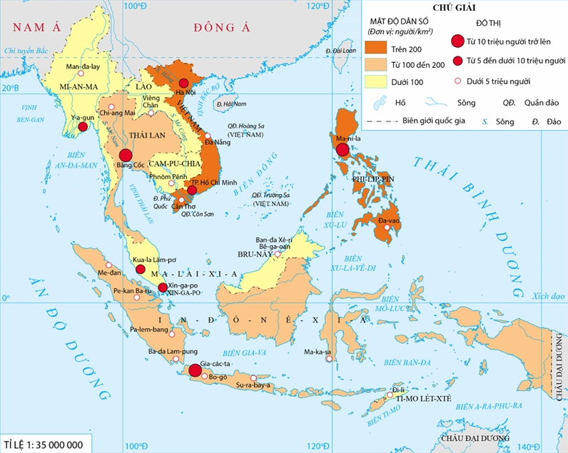 Đông Nam Á Có Những Nước Nào? Khám Phá Chi Tiết 2026 Dân số các nước ASEAN