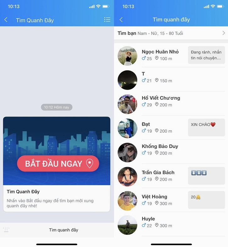 Giao diện Zalo Official Account